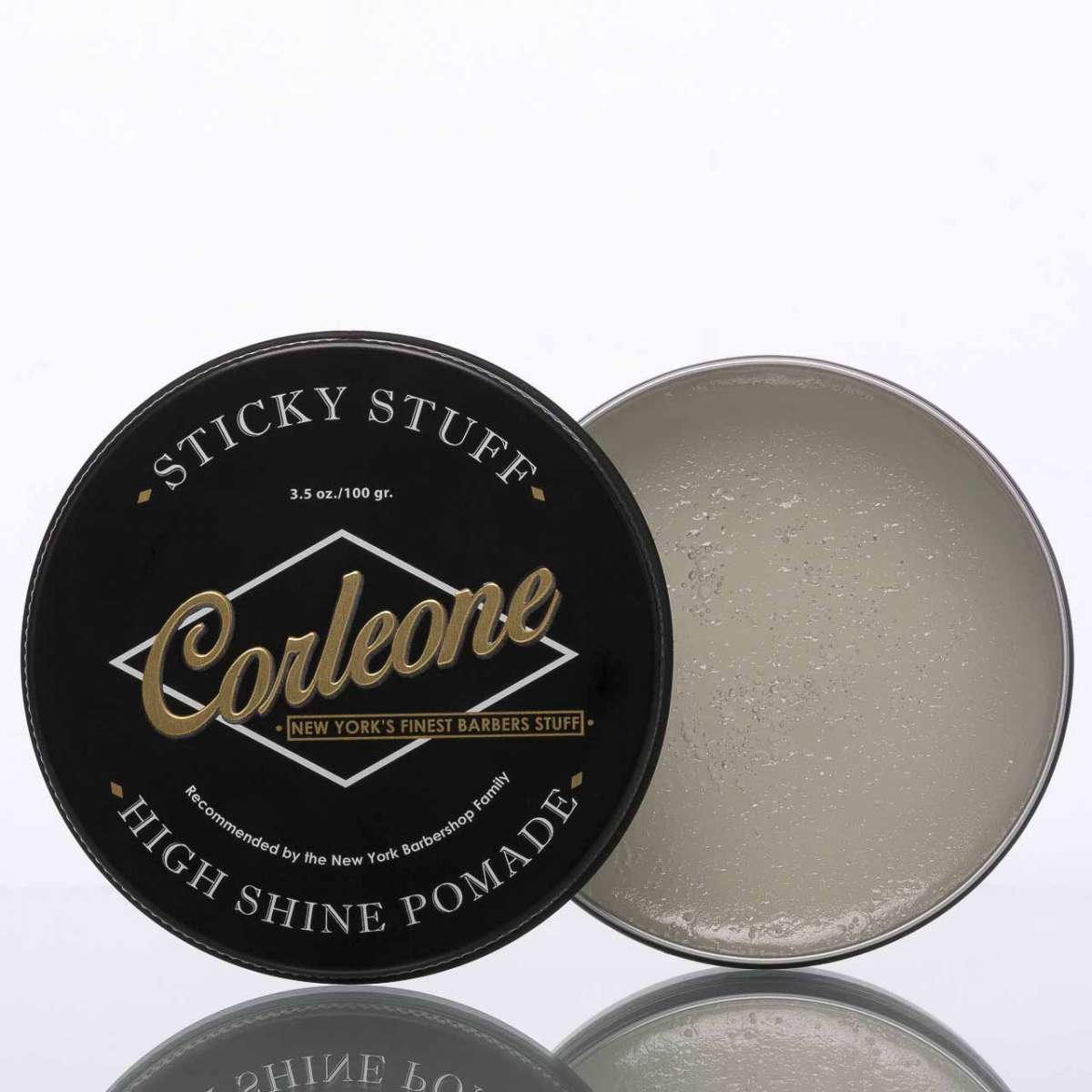 Corleone Barbers Stuff Pomade Sticky Stuff High Shine 100g
